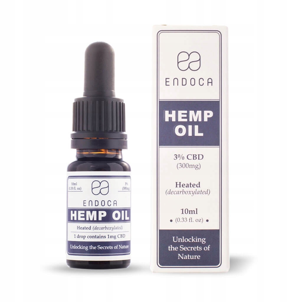 

Endoca Olejek Konopny 3% Cbd 10ML