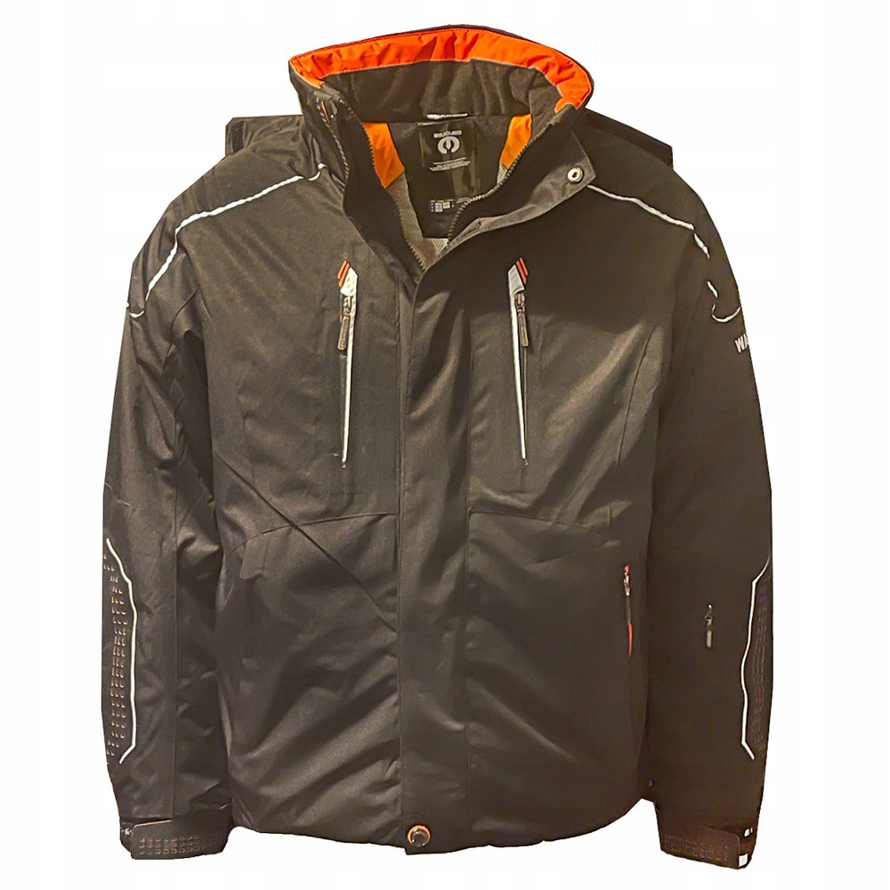 Walkhard bunda pánská A-5624B zimní, lyže, snowboard XL černá