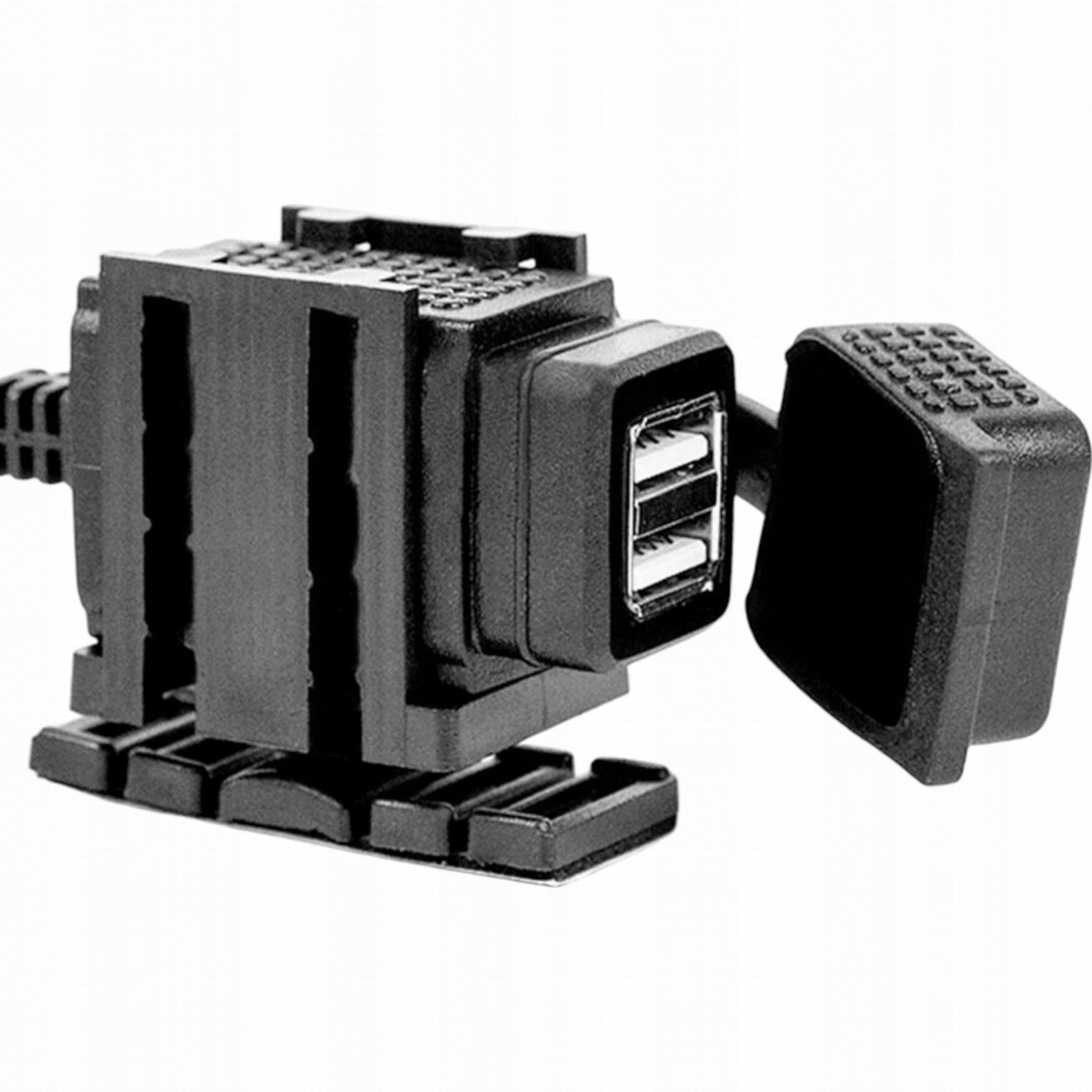 Motocyklová zásuvka 2 x Usb 3.1 A MUS08