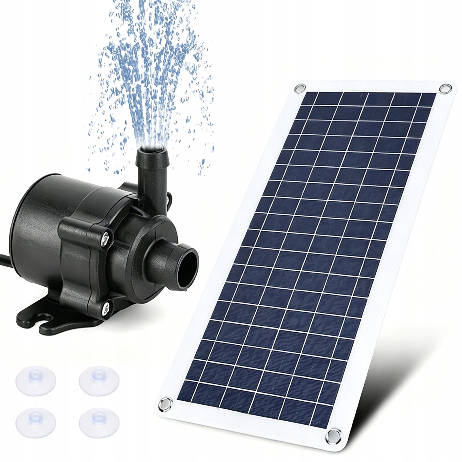 Pompa Ogrodowa Solarna Do Oczka Wodnego Stawu Fontanna Zestaw Mocna 50W