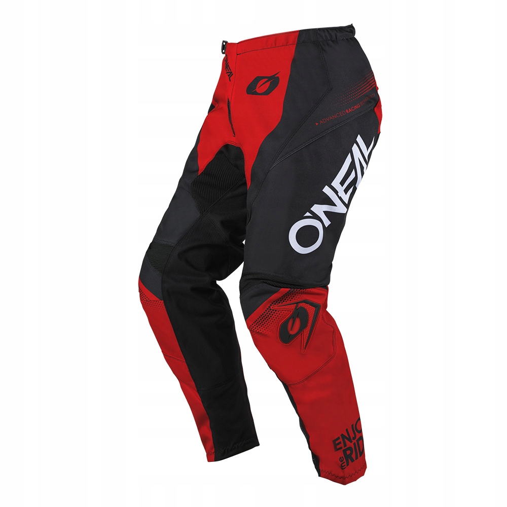 O´Neal nohavice Element Racewear čierne/červené 34/50, komfort, ochrana