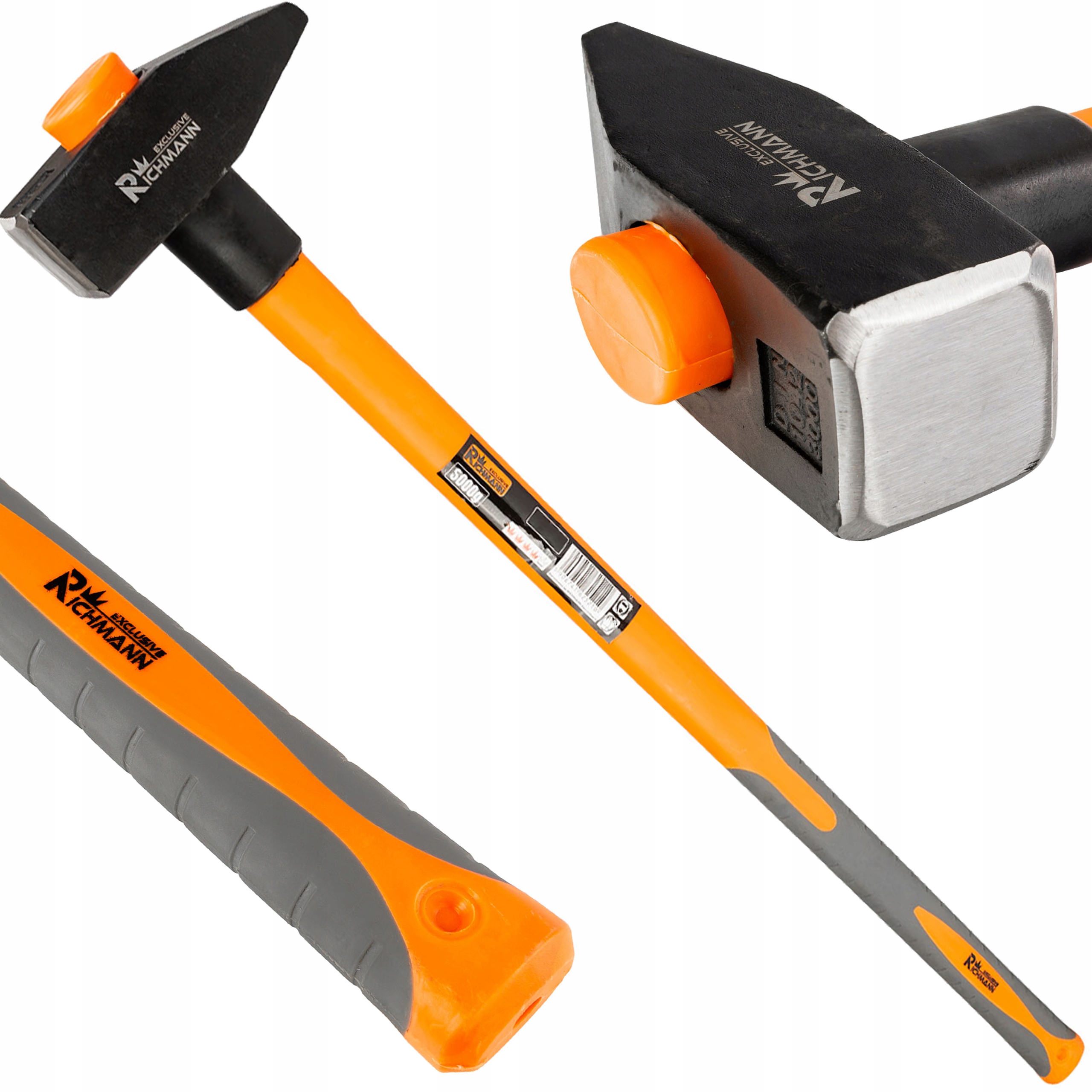 Młotek Ślusarski 5KG Fiberglass Rączka Wzmocniona C2523 Richmann