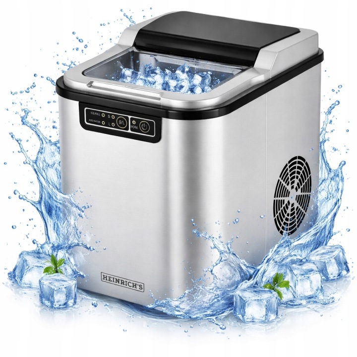 Výrobník ledu výroba kostek ledu ledovač Heinrich's Hem 8843 150 W