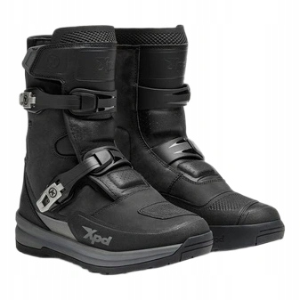 Turistické motocyklové topánky Xpd X-adventure MID H2OUT Black, čierne Darčeky