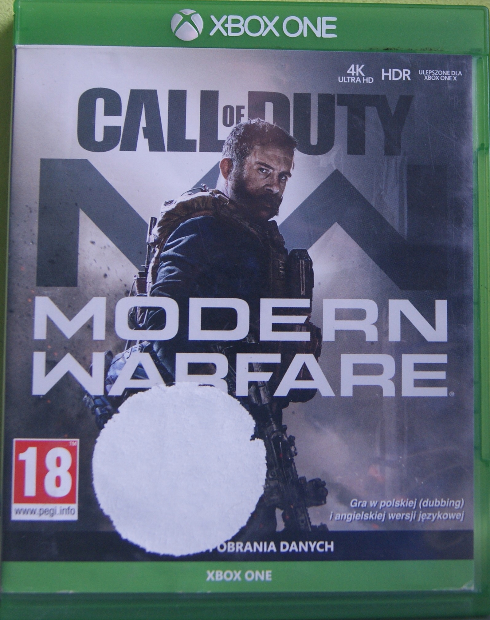 Call of Duty Modern Warfare Xbox One pudełkowa