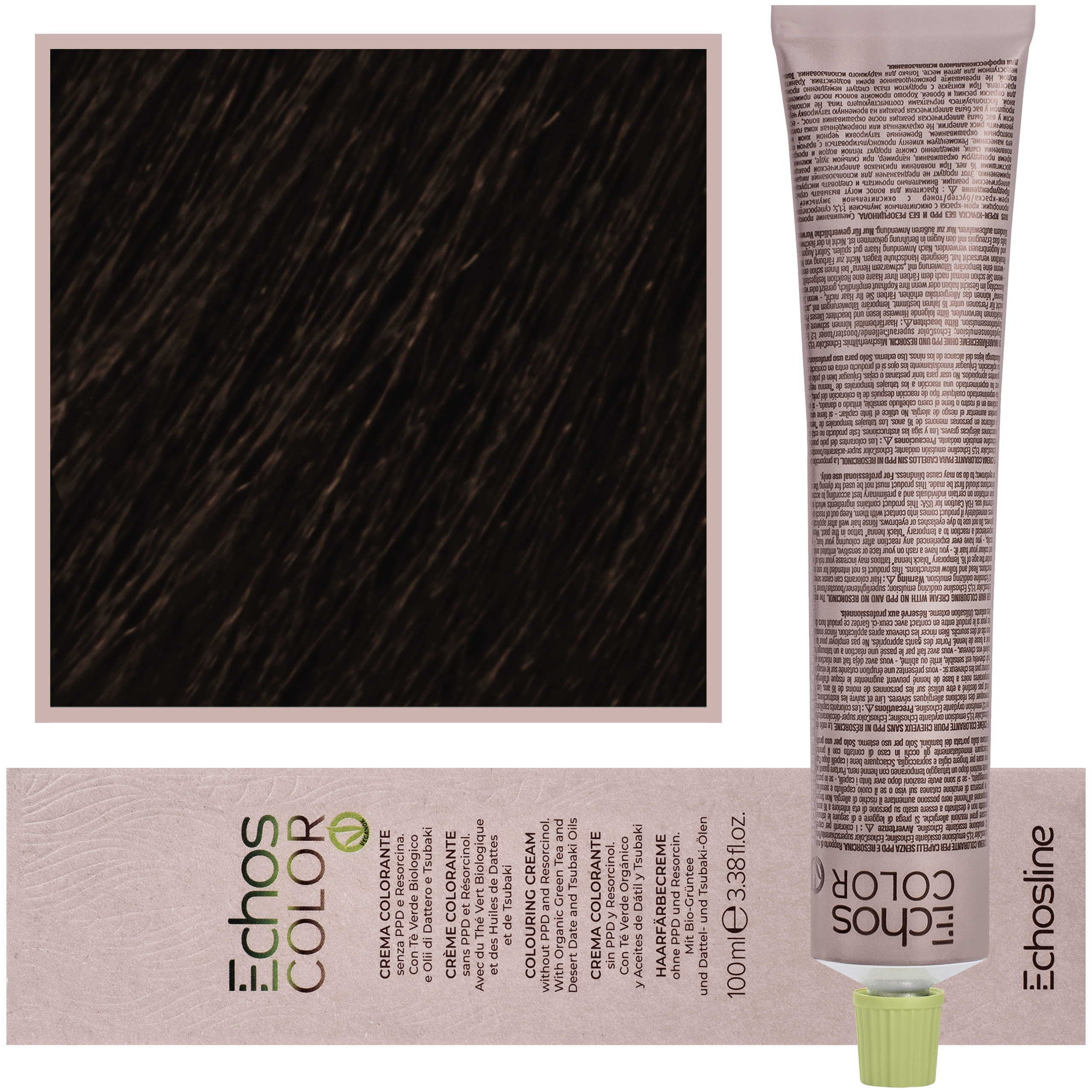 

Echosline Echos Color 100ml farba włosów Cold 7,7