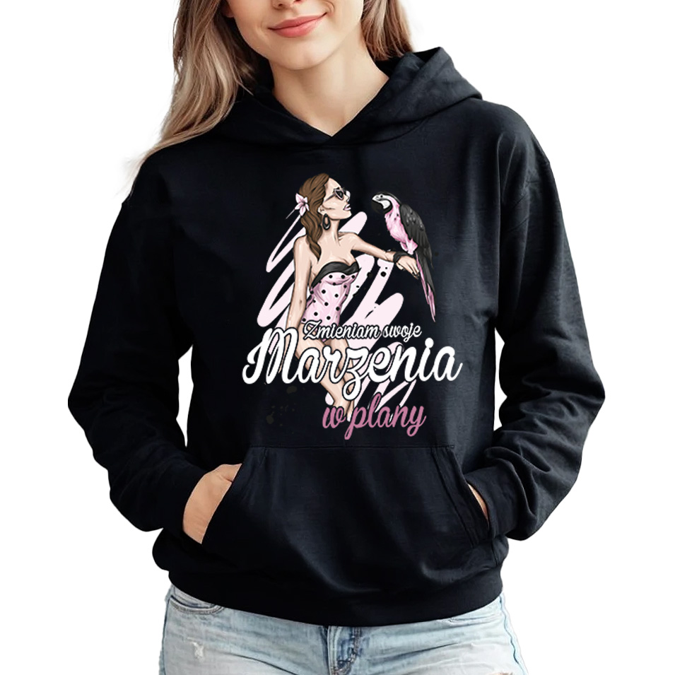 Mikina Proměňuji Sny V Plány Ženská Motivace Na Dárek Vel L