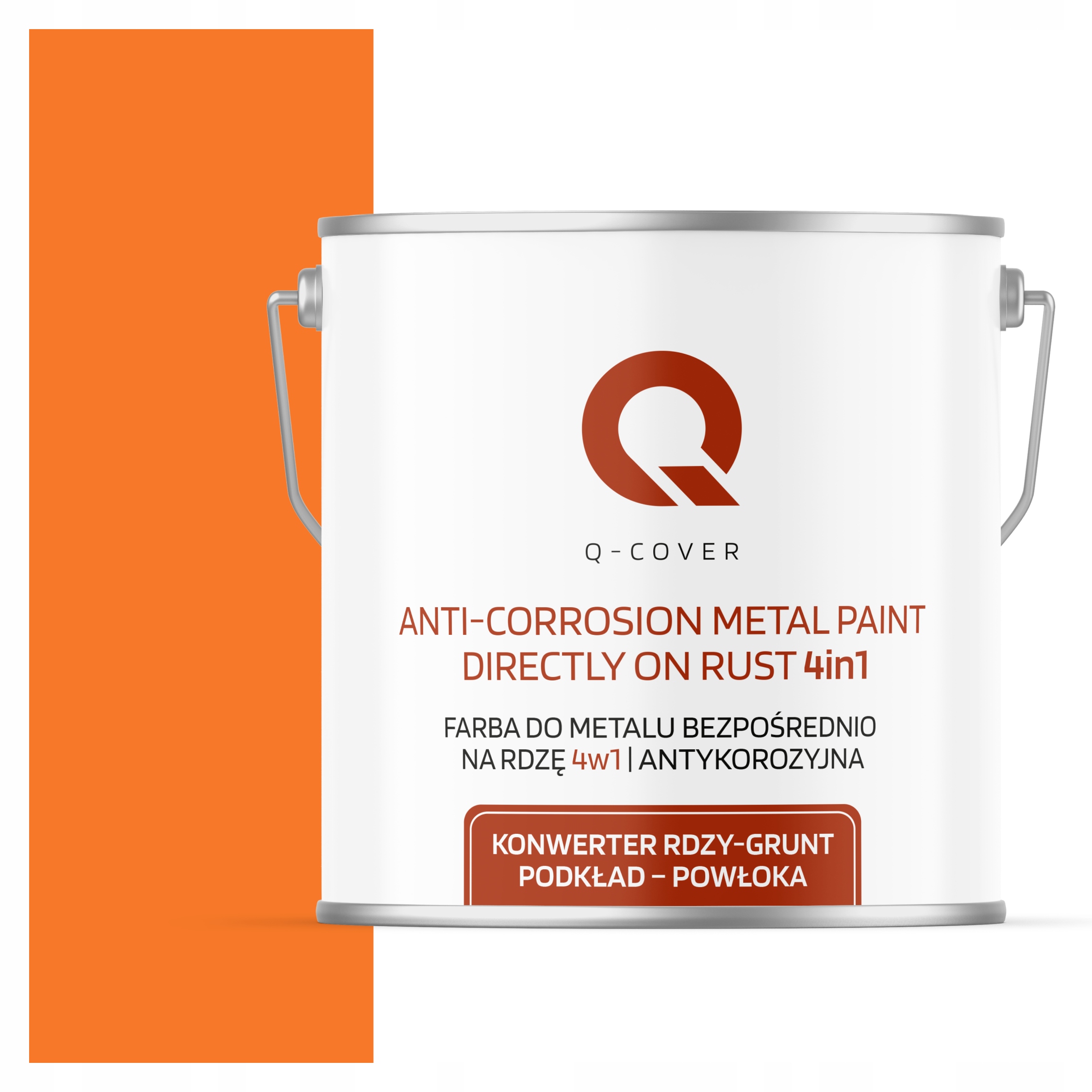 Farba Na Kov Na Plech 4v1 Oranžová Pastelová Ral 2003 Mat 5L