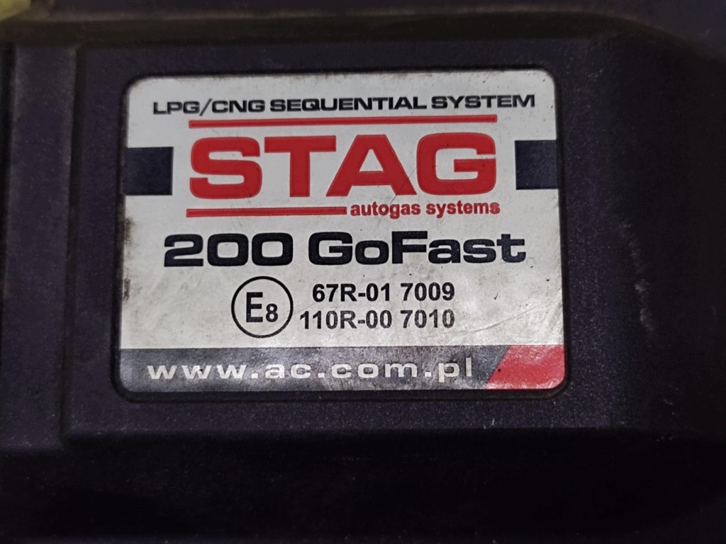 VW GOLF IV control unit gas STAG 200 GOFAST
