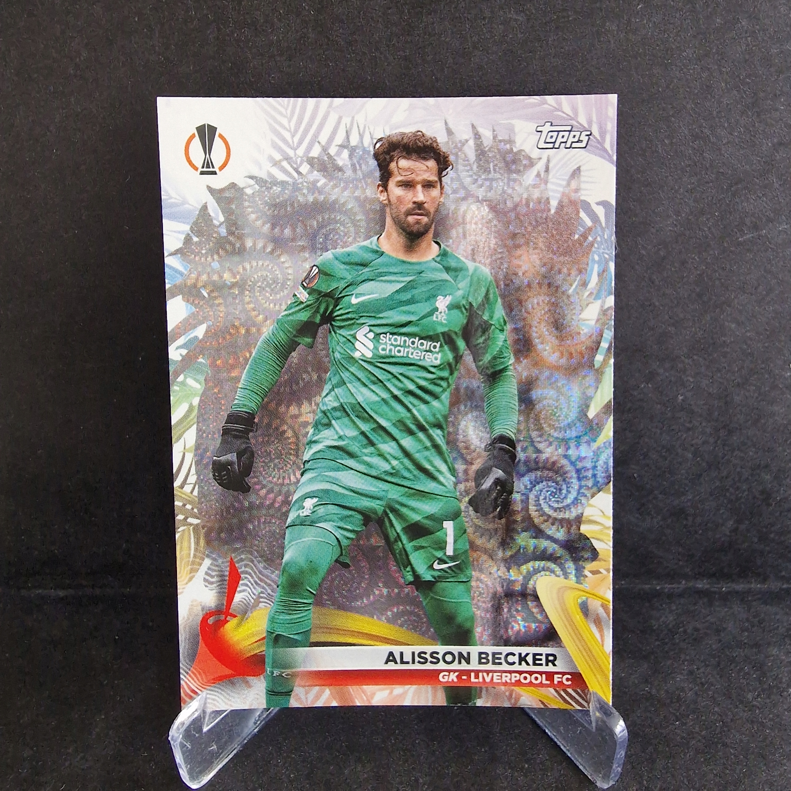 2023-24 Topps Carnaval Alisson Becker Liverpool /TE16