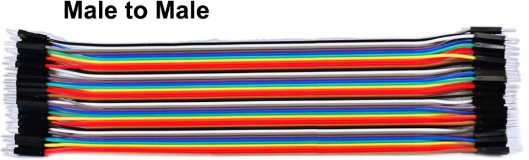 KABEL PROTOTYPOWY MĘSKO-MĘSKI ARDUINO AVR PCB 1PIN