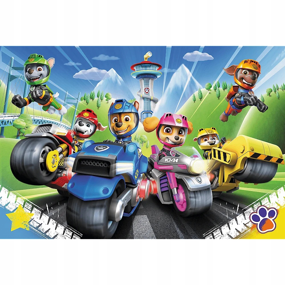 PUZZLE 100 PSI PATROL EKIPA NA MOTORACH EAN (GTIN) 5900511164305