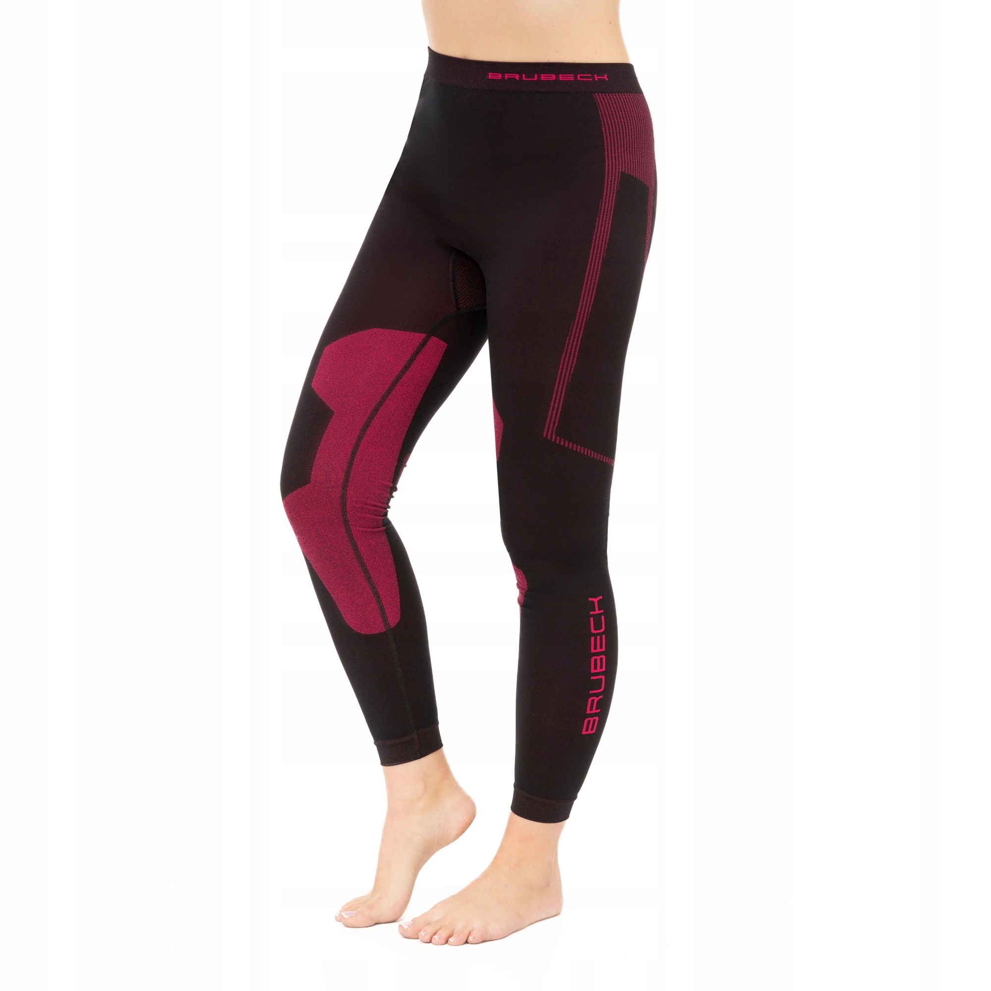 Legginsy damskie biegowe Brubeck Termoaktywne M