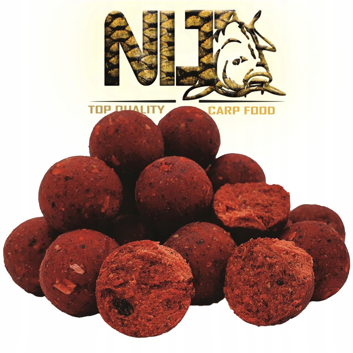 Nlt Food Kulki proteinowe Ognista Krewetka 15mm