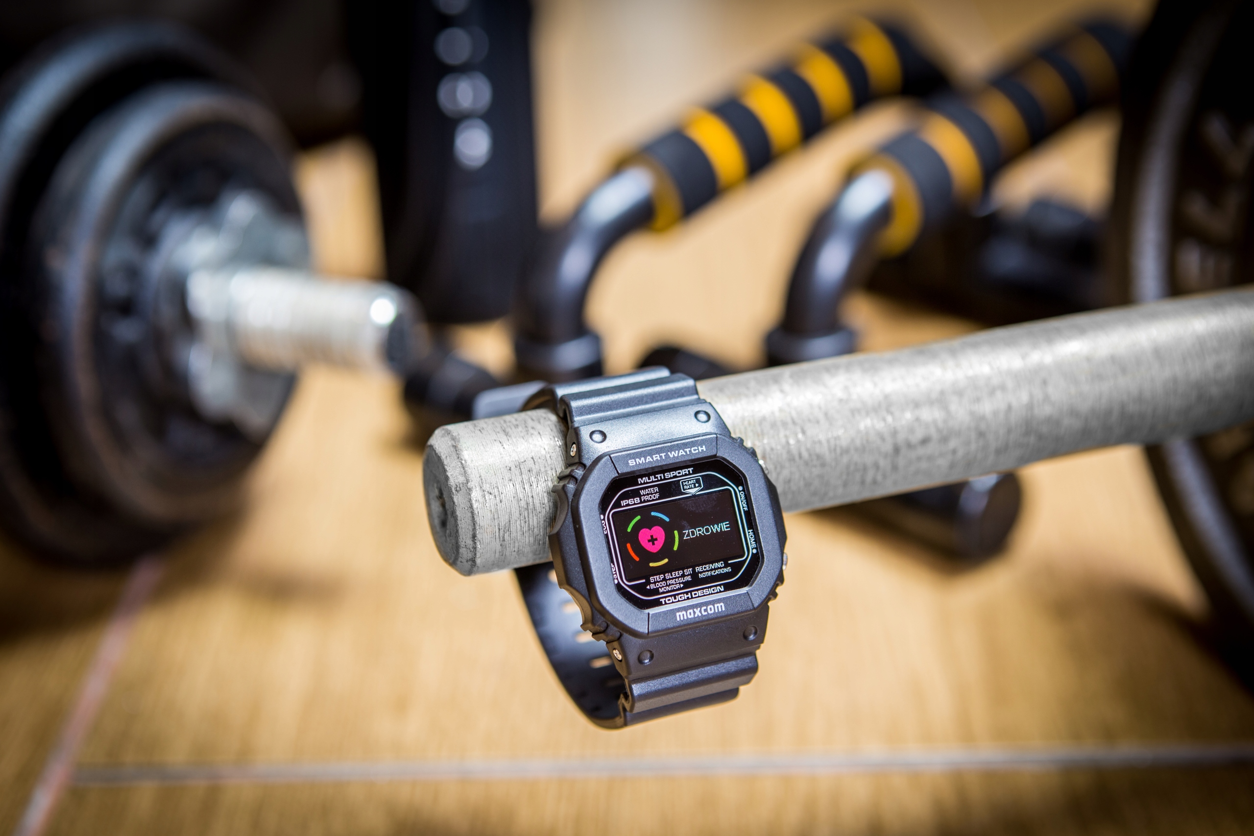 Smartwatch Maxcom Fit FW22 Retro IP68 Kompatybilność systemowa Android iOS