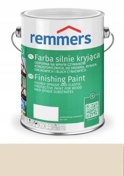 Remmers Barva na dřevo pro domy a nábytek krémová 0,75 l