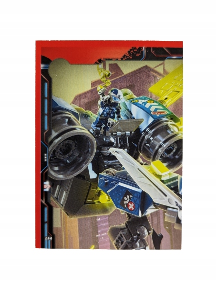Karta Lego Ninjago Seria 5 Puzzle Numer 244