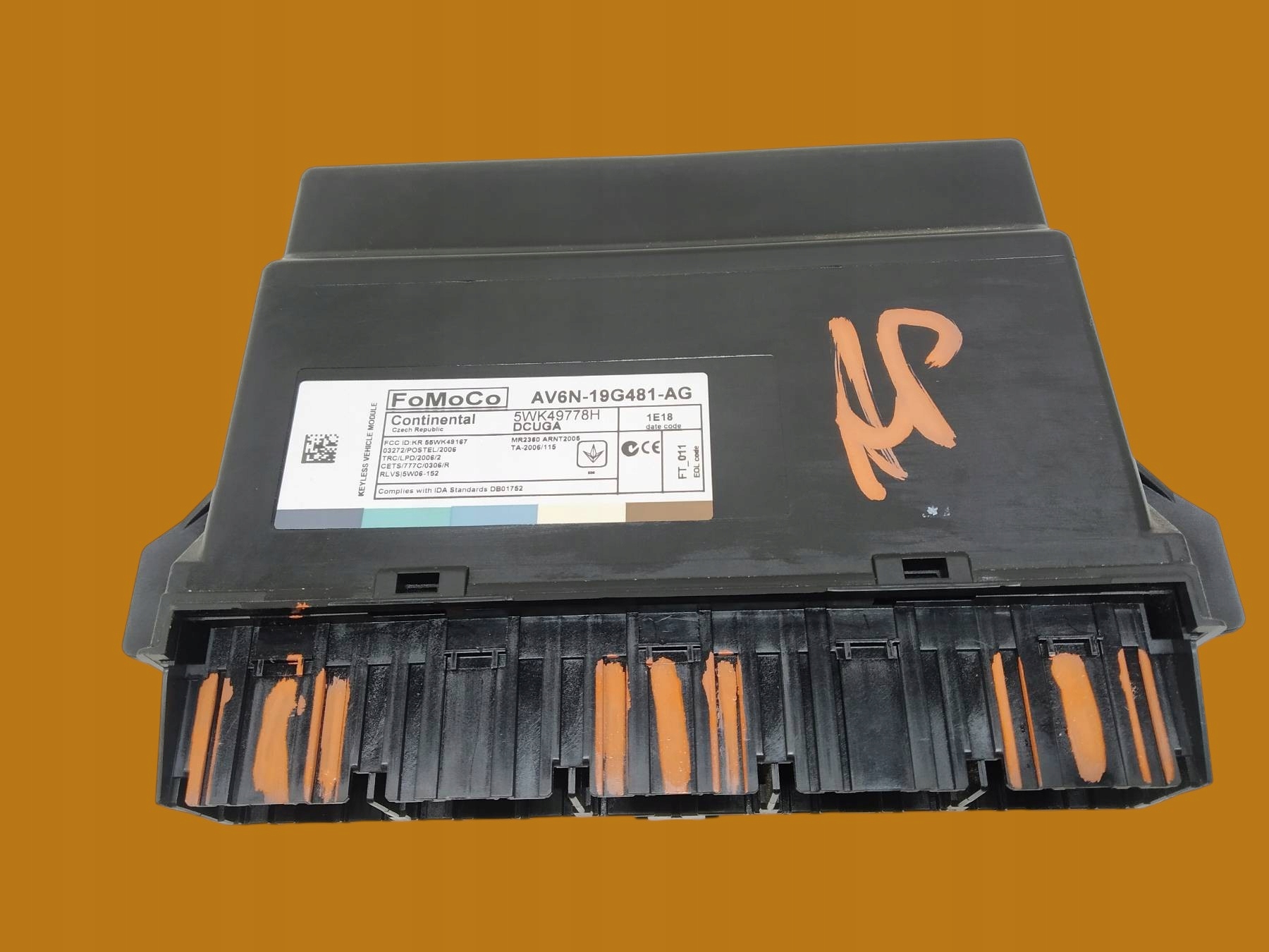 Unité commande confort AV6N-19G481-AG Ford Focus Mk3 (2010-2019)
