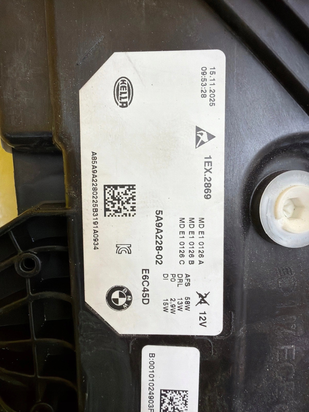 light right BMW X1 U11 22- Full Led 5A9A228-02