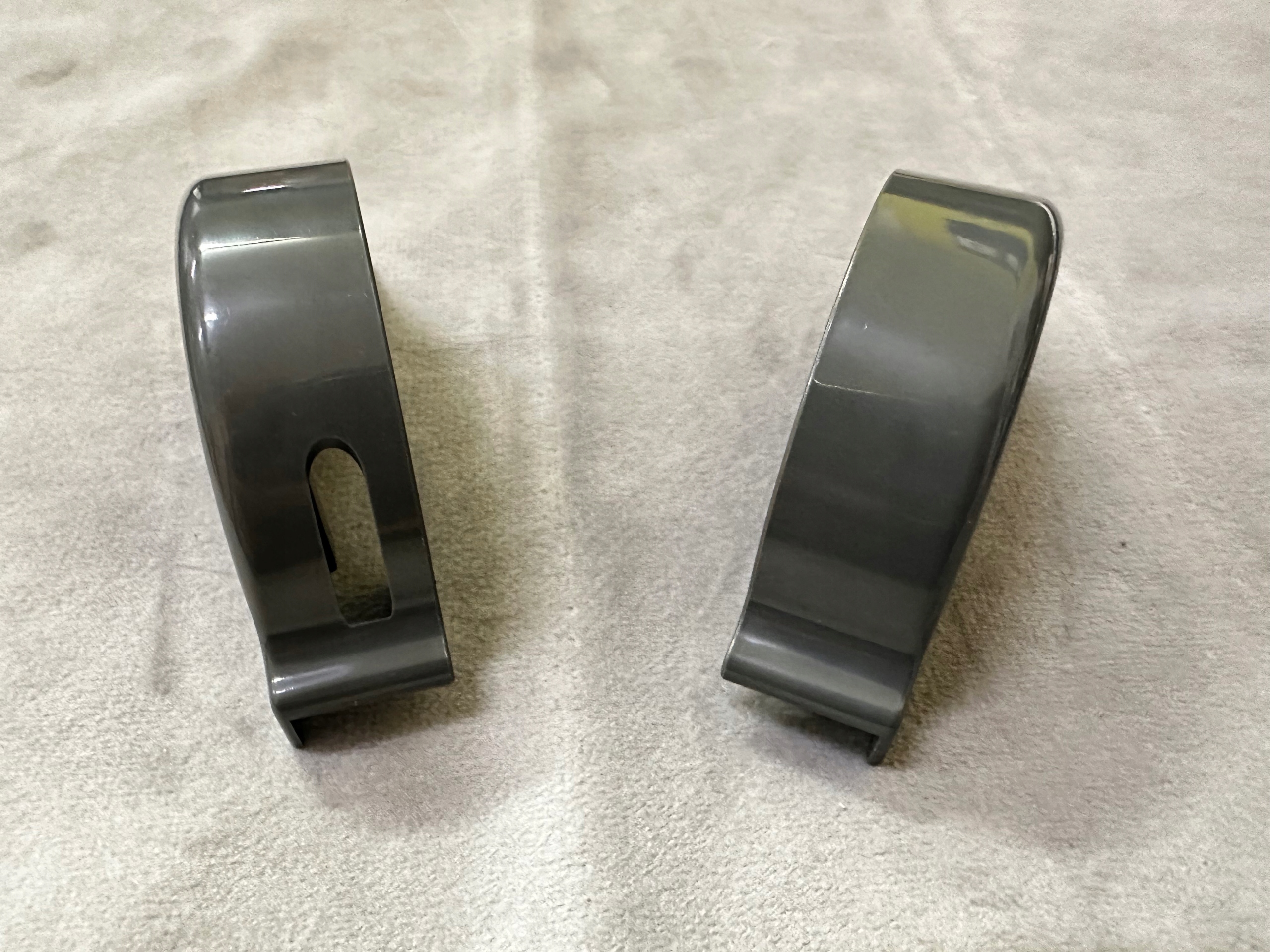 Osłonki boczne do rolet Besta lewe - ANTRACYT