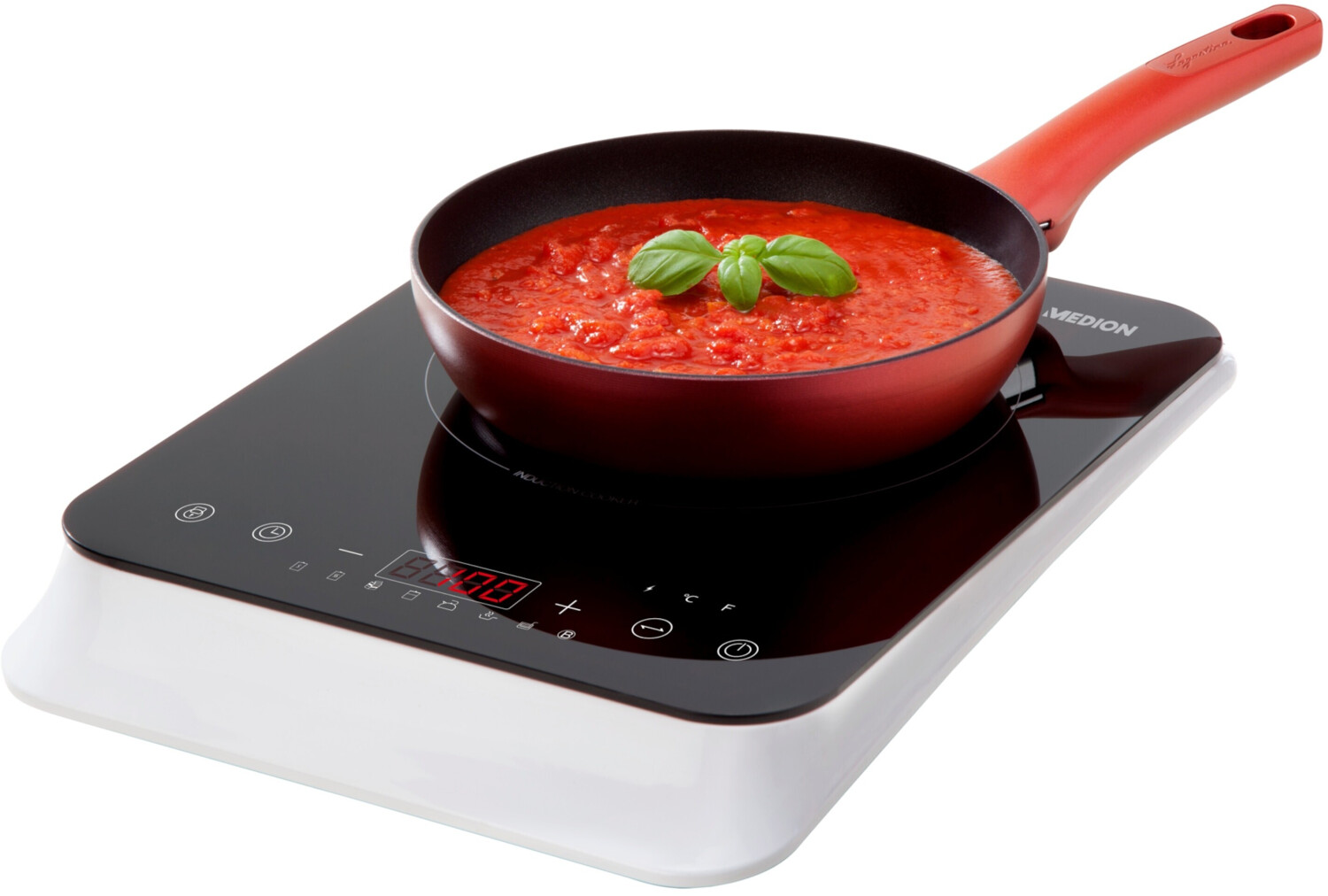 Przenośna Kuchenka Płyta Indukcyjna MD18490 2000W Timer 8 Programów