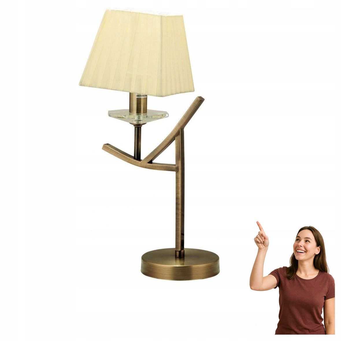 Stolní lampa Valencia 41-84593 Candellux