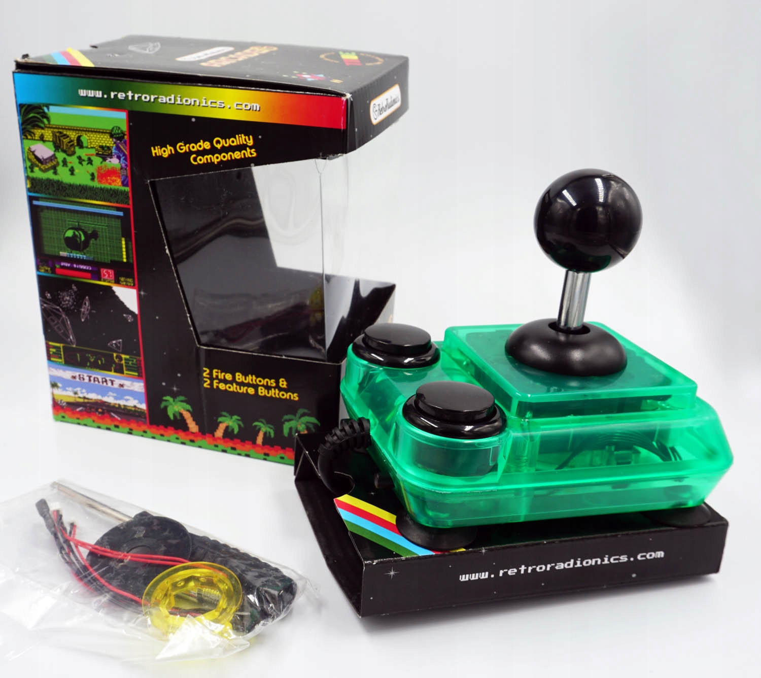 ArcadeR --- nový joystick --- Zx Spectrum Commodore Atari Amiga