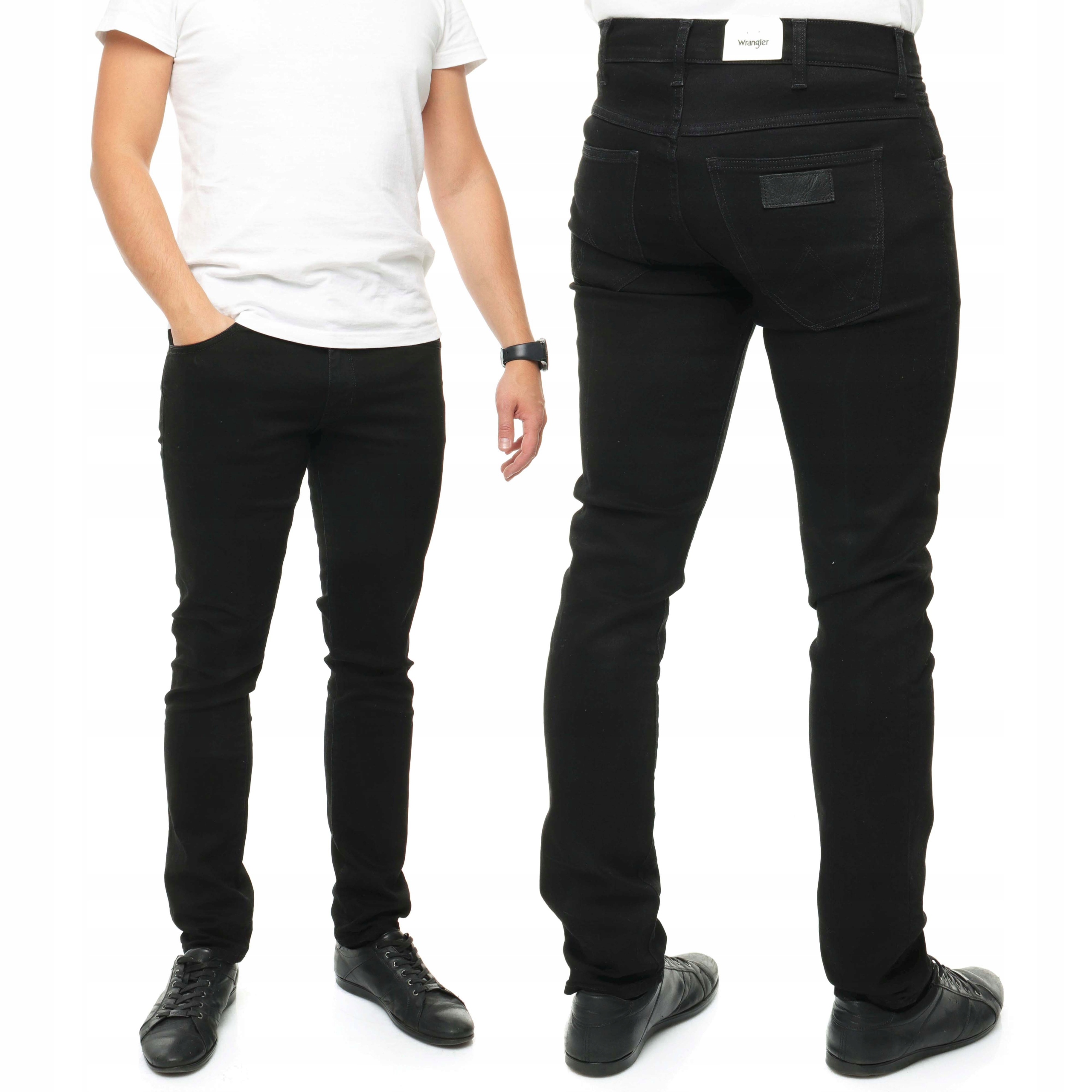 

Wrangler Larston spodnie męskie jeans slim W38 L34