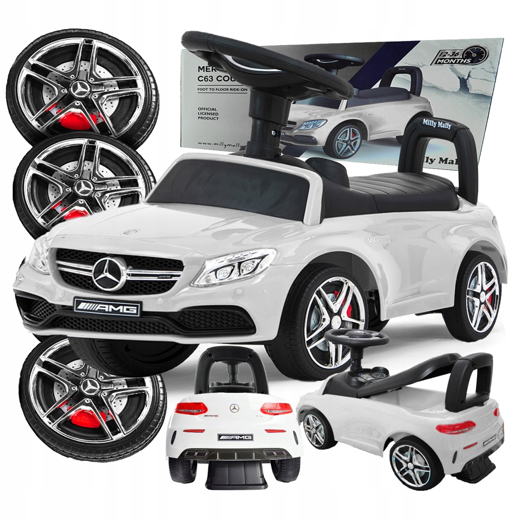 

Mercedes Amg Jeździk Chodzik Dzieci Audio Dźwięki