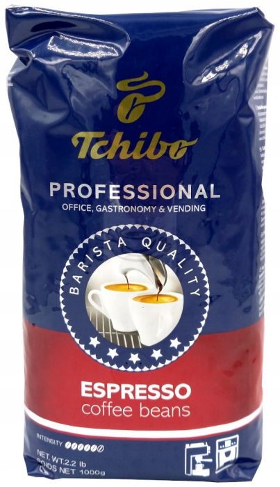 Levně Káva zrnková Tchibo Espresso Professional 1 kg