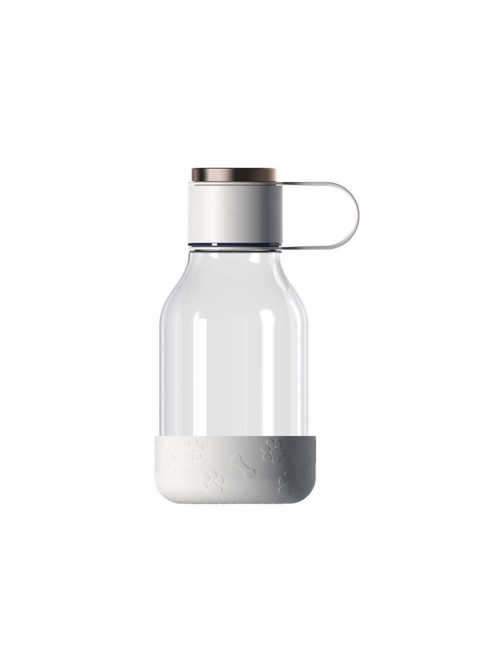 Levně Asobu Tritan Bowl Láhev 1,5L Bílá