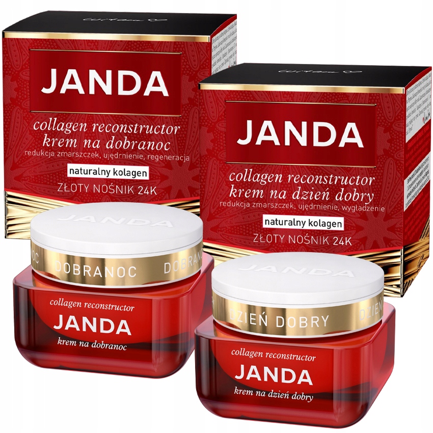 Janda Collagen Reconstructor Krem Dzień+Noc Zestaw