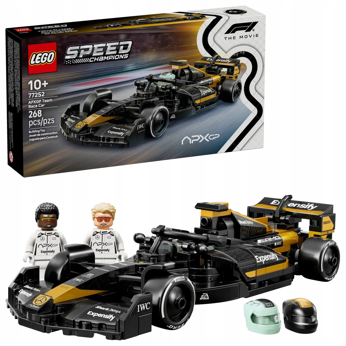 LEGO Speed ​​​​Champions 77252 Гоночний автомобіль команди APXGP з фільму F1