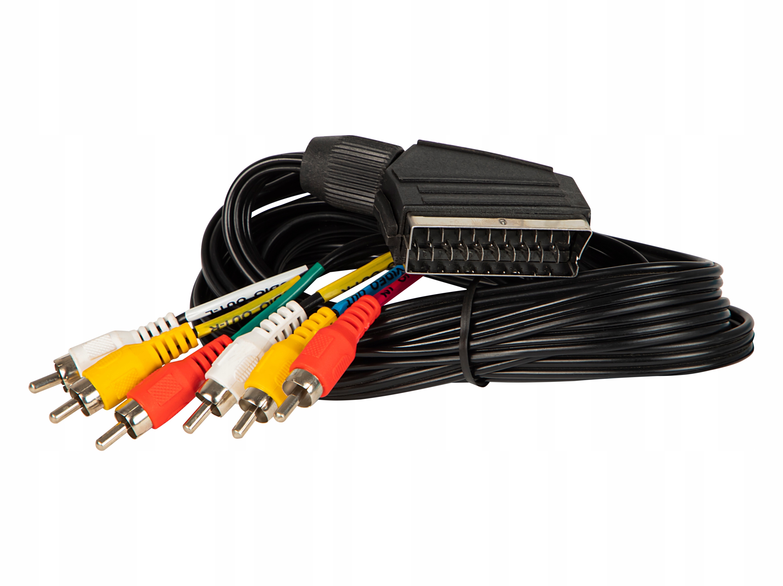 

Kabel Scart (Euro) 6x Rca (cinch) 1,5 m Hq 21PIN
