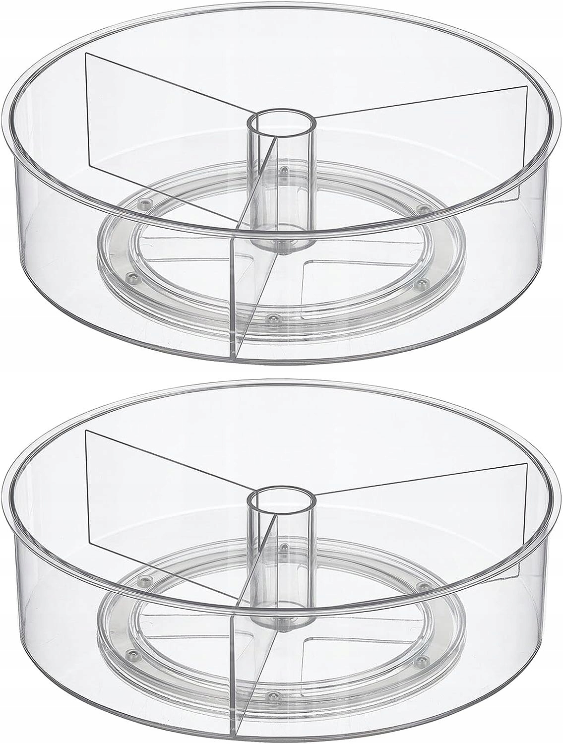 ZESTAW ORGANIZERÓW OKORĄGŁE OBROTOWE 2 SZTUKI Marka inna