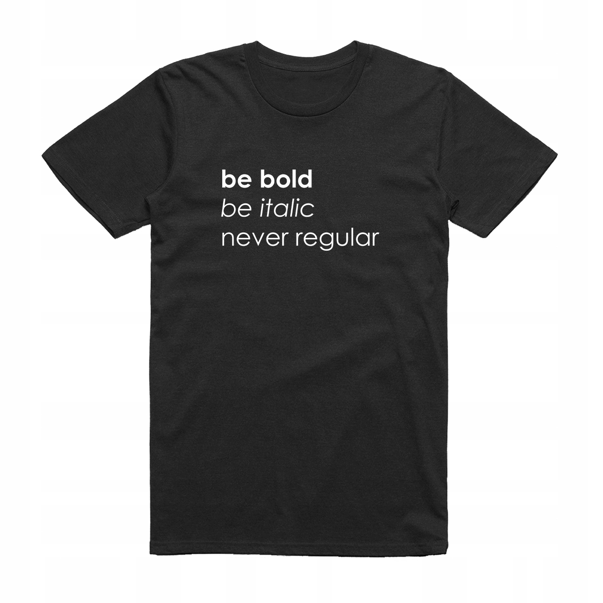 

XXL - Koszulka T-shirt Czcionki Fonty Grafik Bold