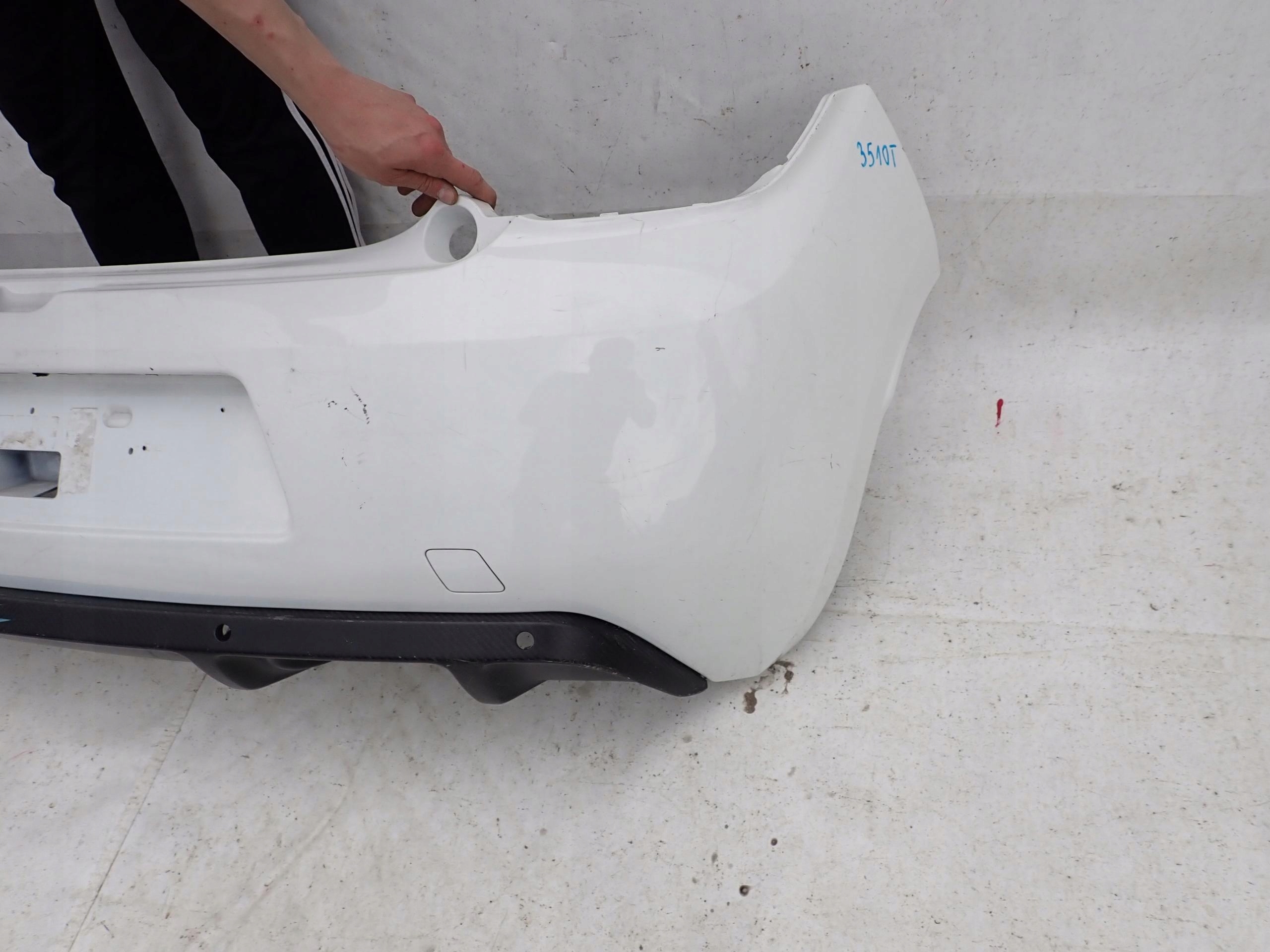 CITROEN DS3 09-16 bumper rear part rear KARBON PDC