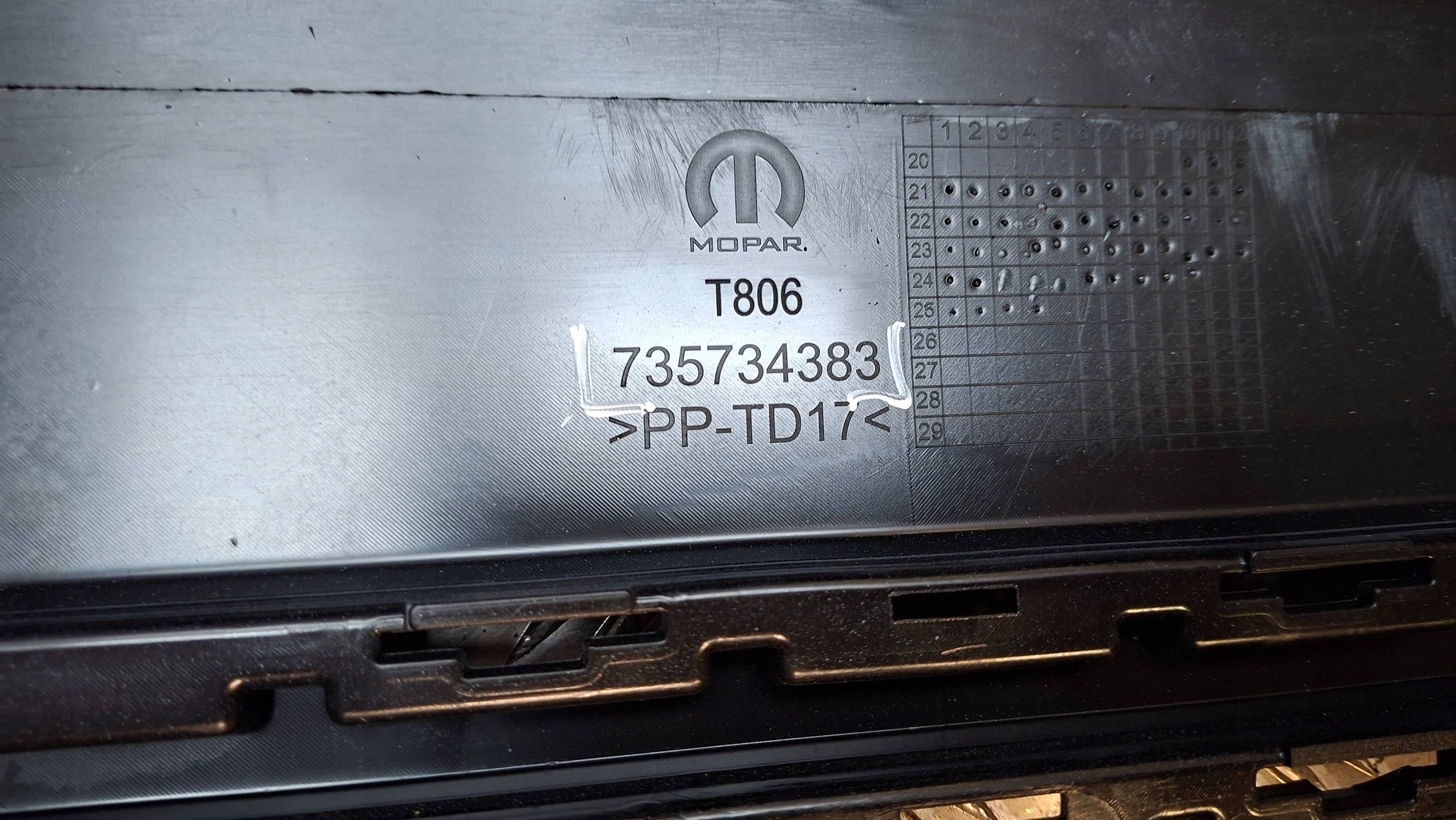 bumper front 735734383 FIAT TIPO II CROSS 2019