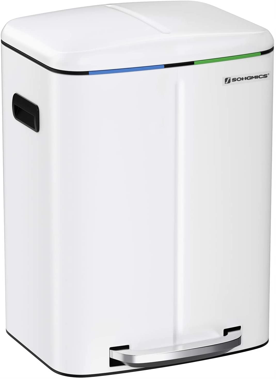 

Kosz Na Śmieci 2x20L Pojemnik Do Segregacji Biały