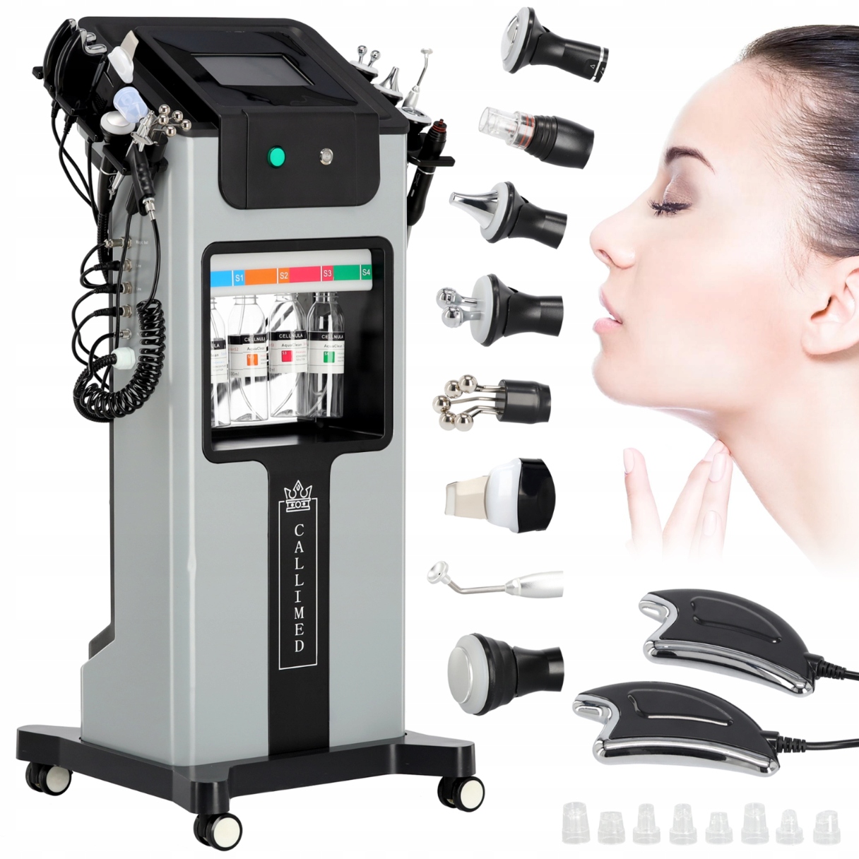 Hydradermabraze vodíkové čištění aerobní infuze hydrogen 10v1