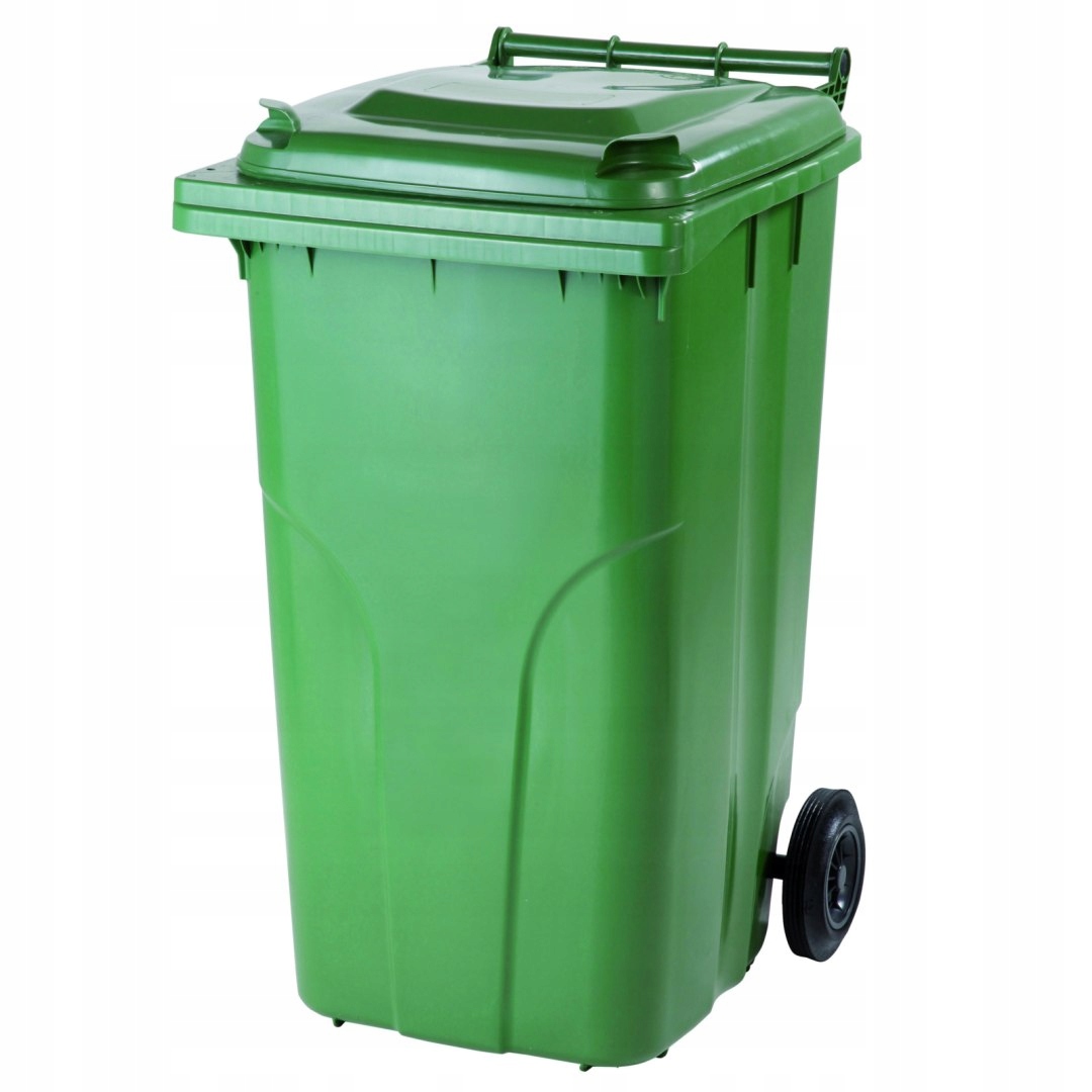 Levně Nádoba Kubel Na Odpad A Odpad Atesty Europlast Rakousko Zelená 240L