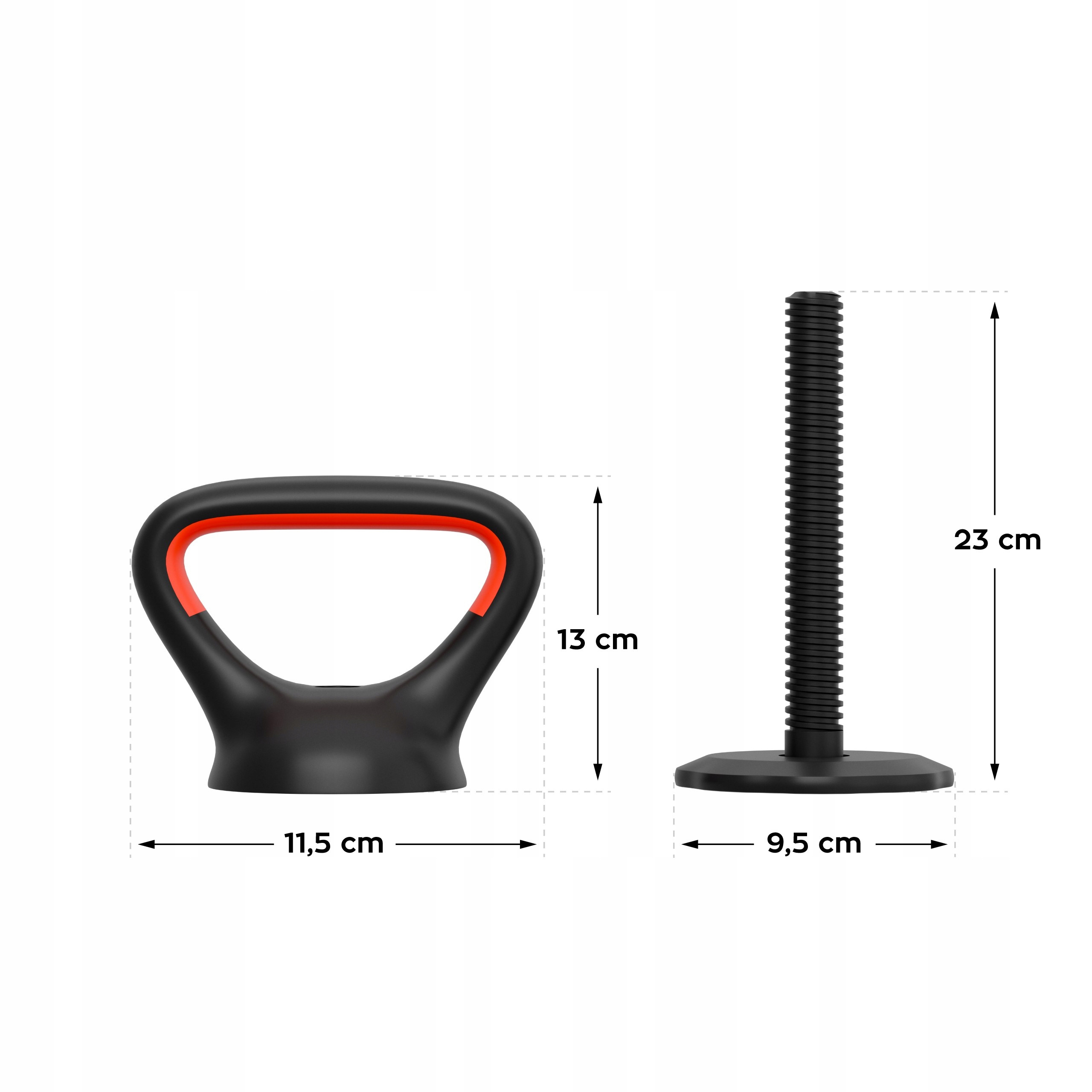 Zestaw Hantli Bitumicznych DOMOWA SIŁOWNIA Athler Lion 25 20 kg 4w1 Kod producenta AT-LION25