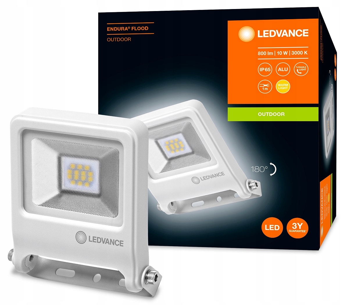

Ledvance Endura lampa naświetlacz led 10W 3000K