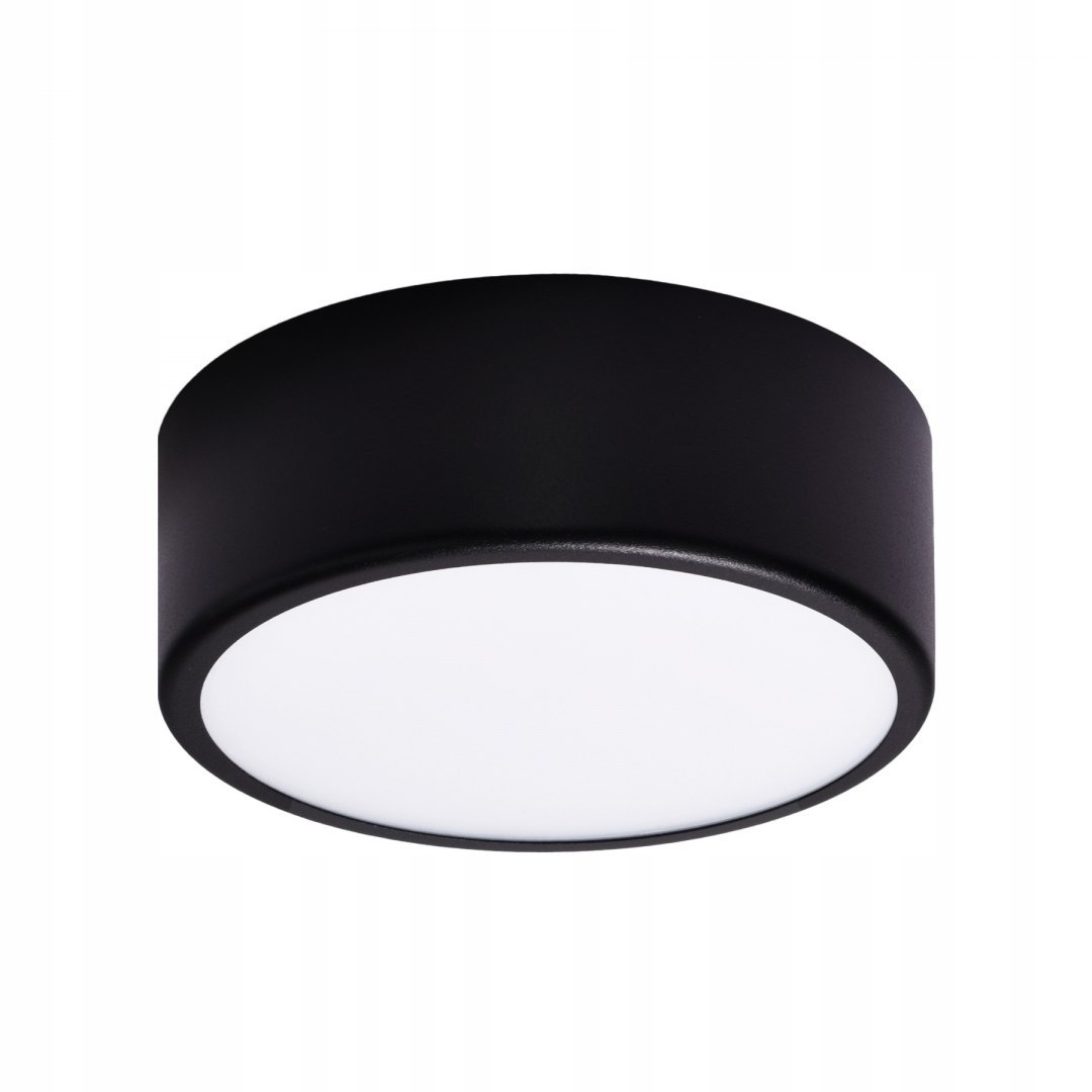 

Lampa sufitowa Plafon Cleo 200 Czarn Czujnik Ruchu