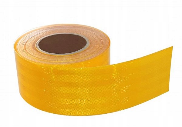 

Taśma Folia Odblaskowa Konturowa Obrysowa Żółta 80