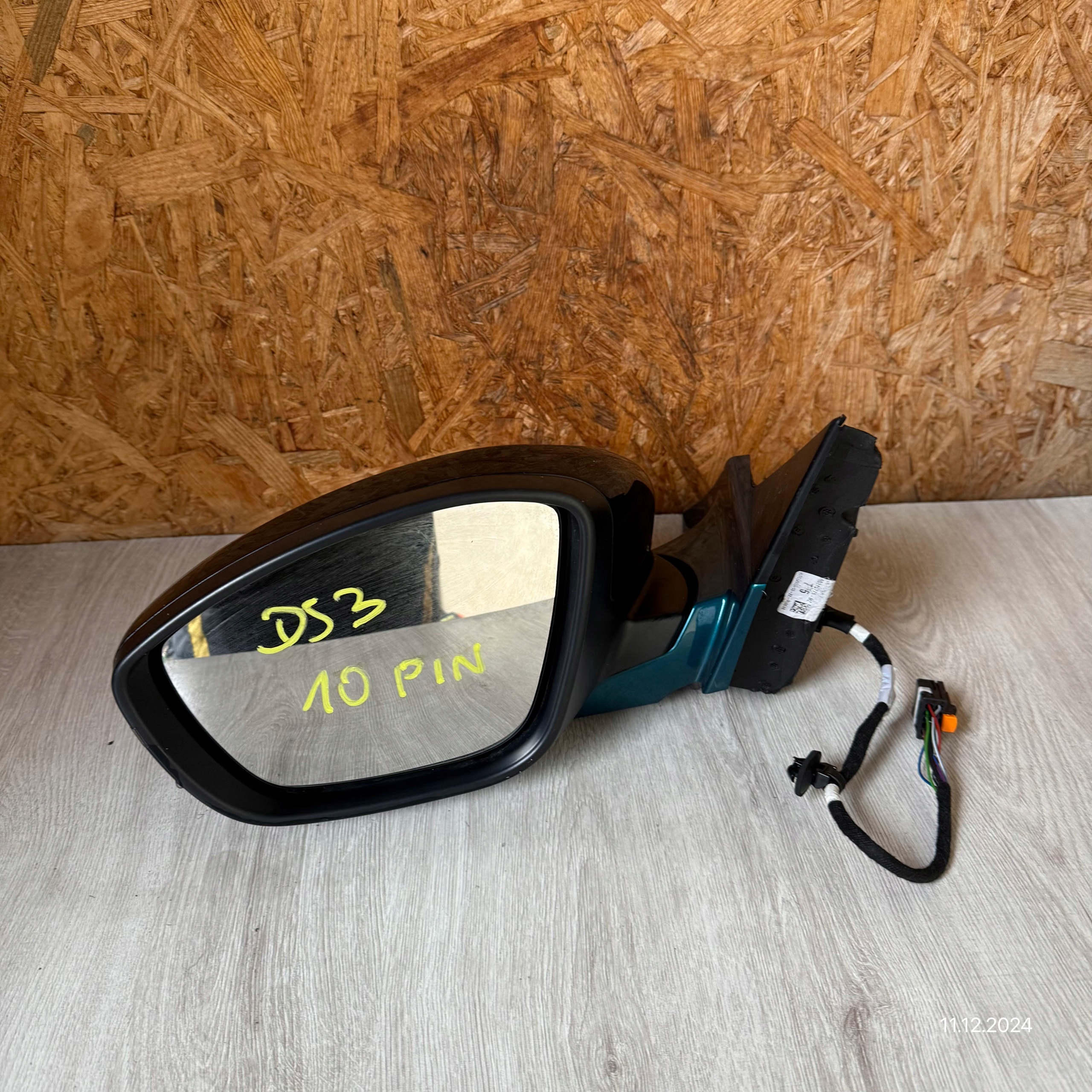 mirror left CITROEN DS3 CROSSBACK 10 PIN