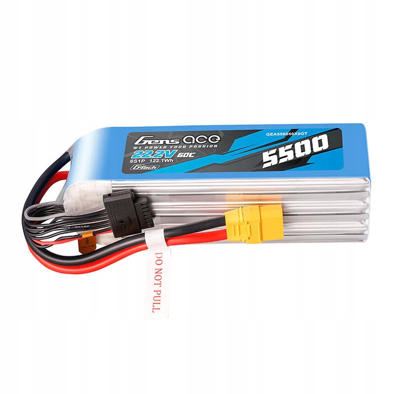 Akumulátor Gens Ace G-tech 5500MAH 22.2V 6S 60C XT90 Lipo, Rc, Modelárstvo