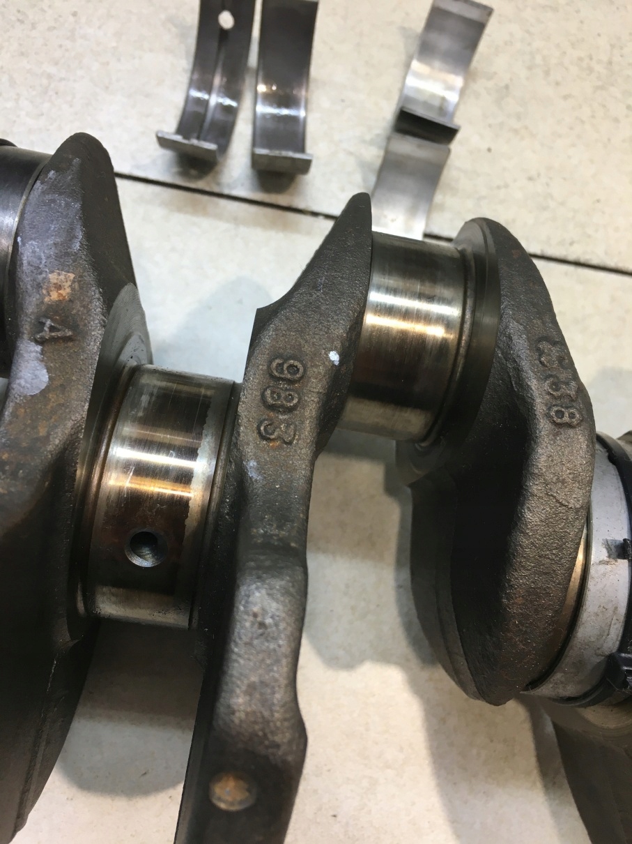 crank RENAULT LAGUNA II 2.0 16V
