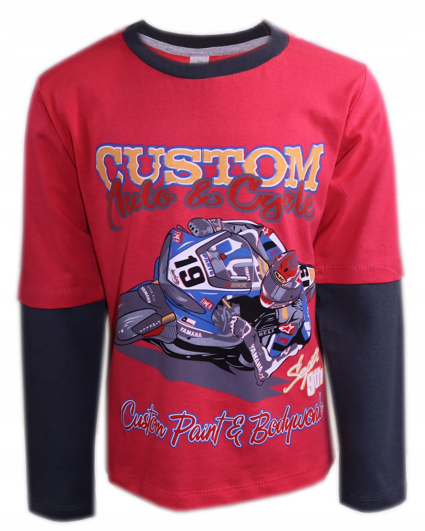 

Bluzka chłopięca z długim rękawem 122-128