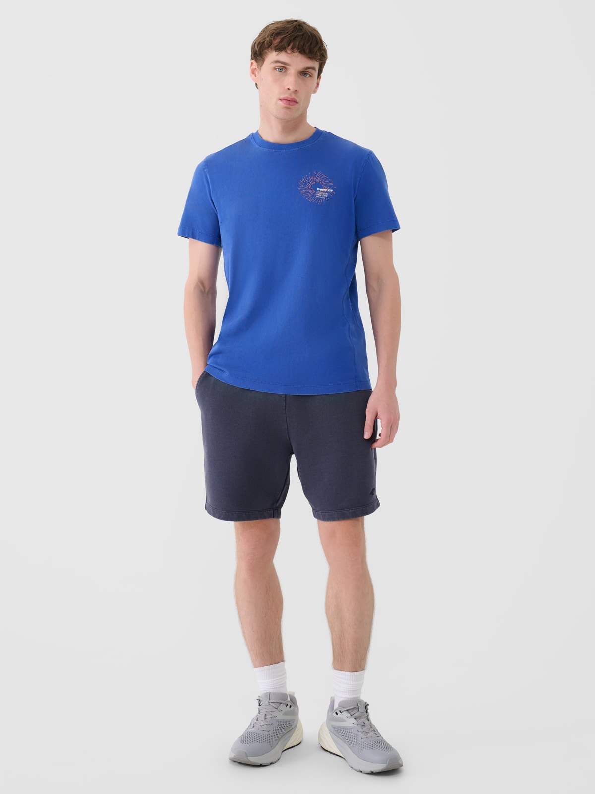 4F Kraťasy šedé, velikost XL
